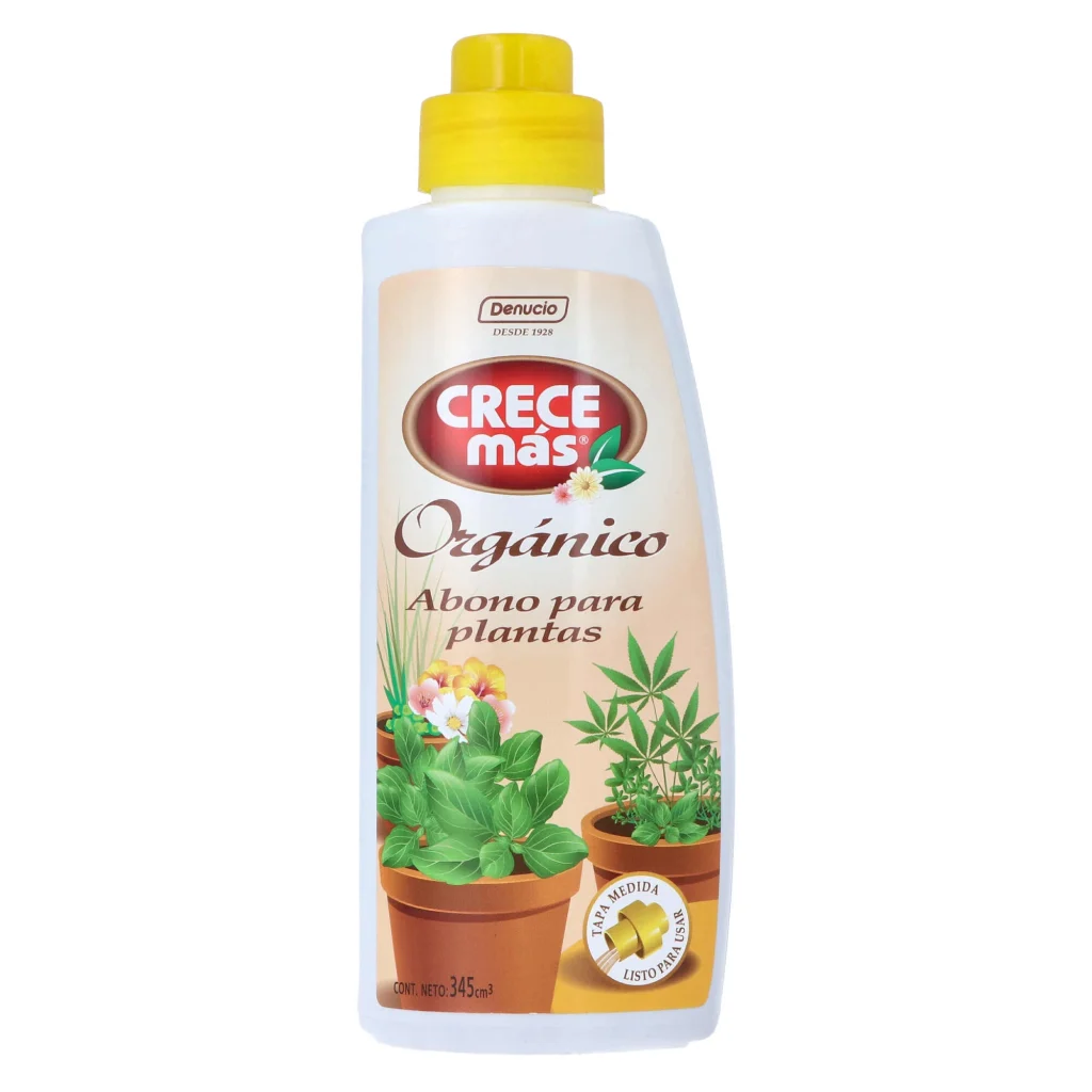 CRECE MÁS Abono orgánico para plantas 345cc