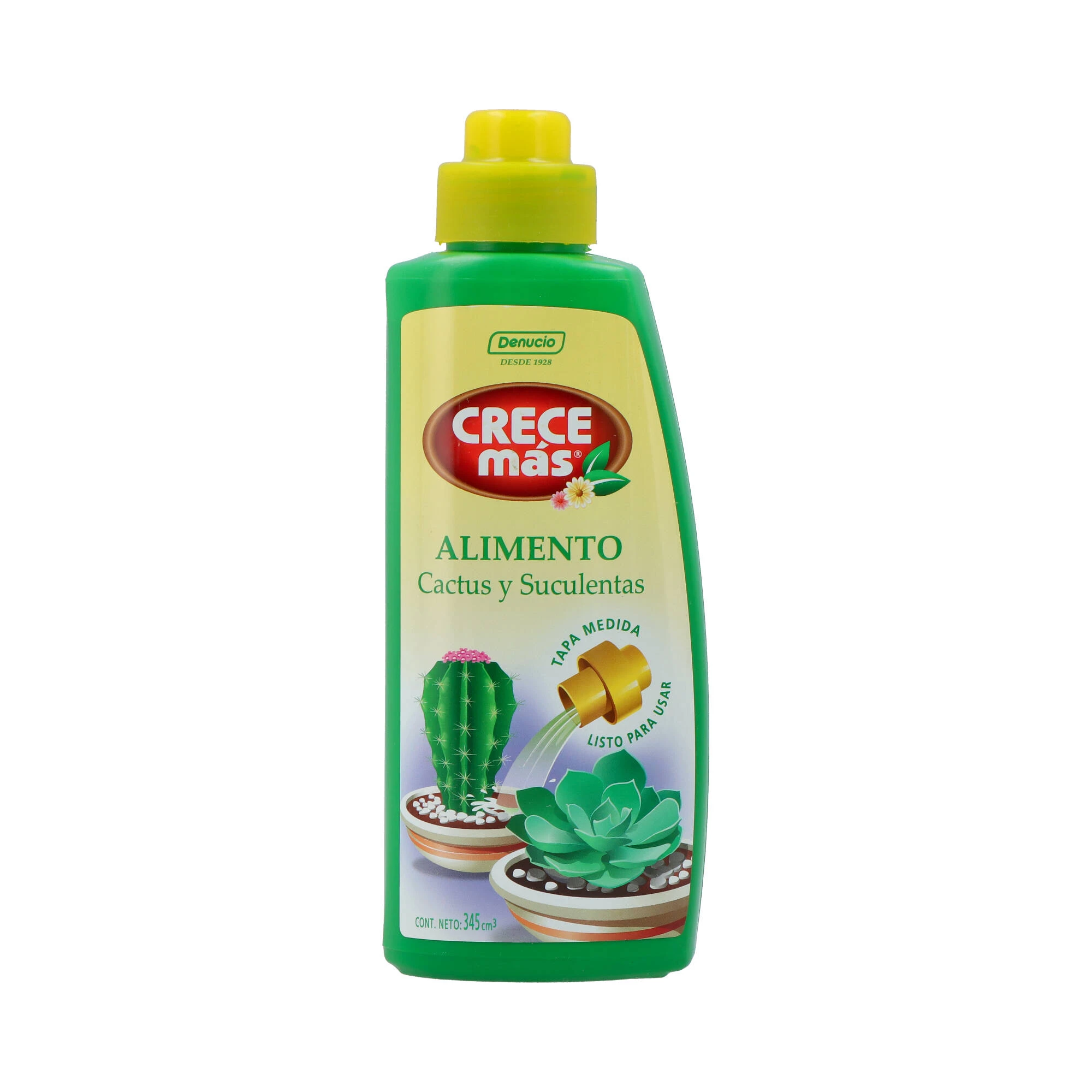 CRECE MÁS Alimento para Cactus y Suculentas 345 cc